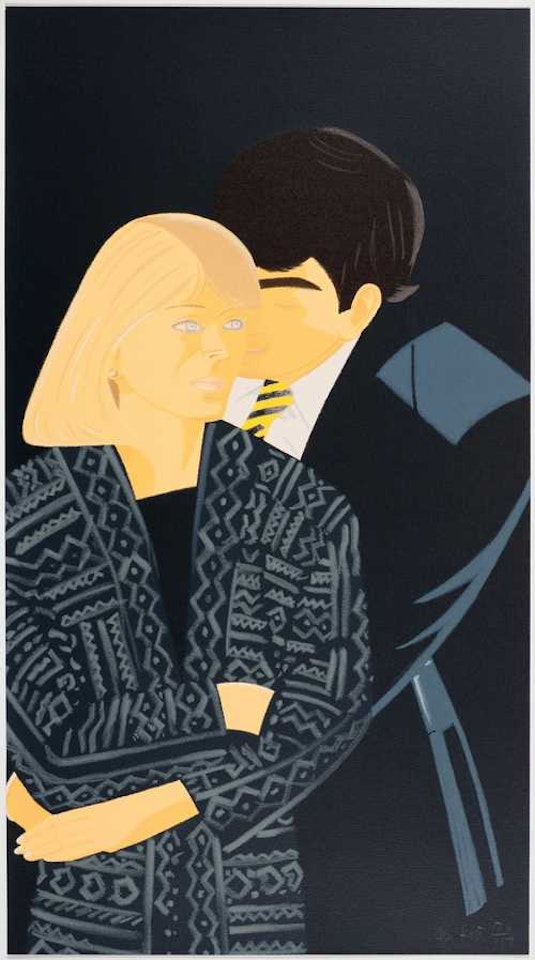 Vicky Hudspith and Wally Turbeville by Alex Katz