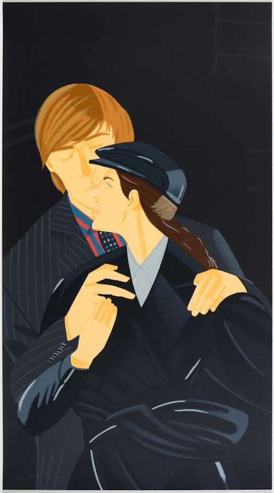 Danny Moynihan and Laura Faber by Alex Katz
