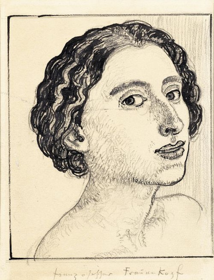 Portrait of Giulia Leonardi by Ferdinand Hodler