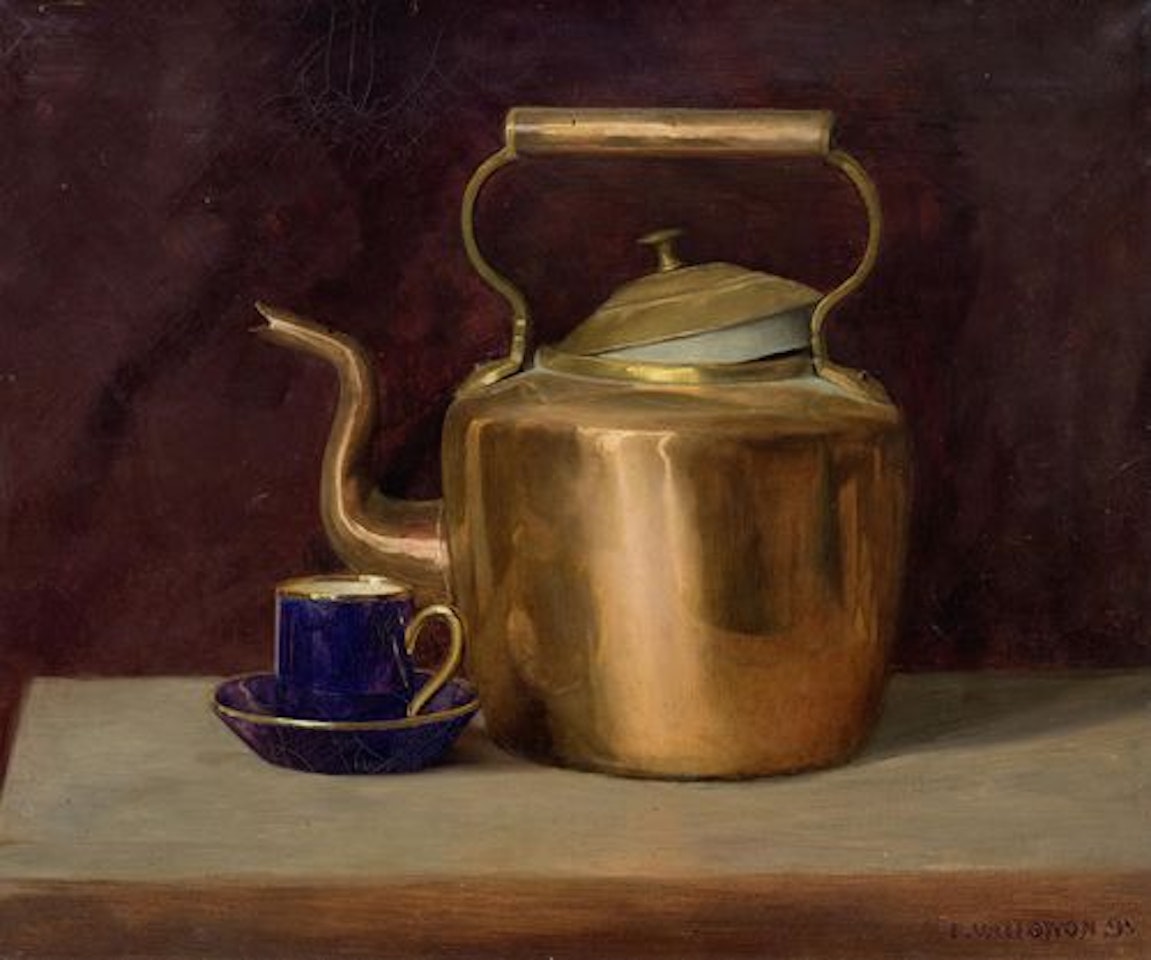 La bouillotte by Félix Vallotton