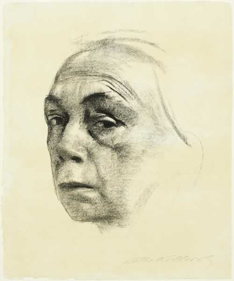 Selbstbildnis by Kathe Kollwitz