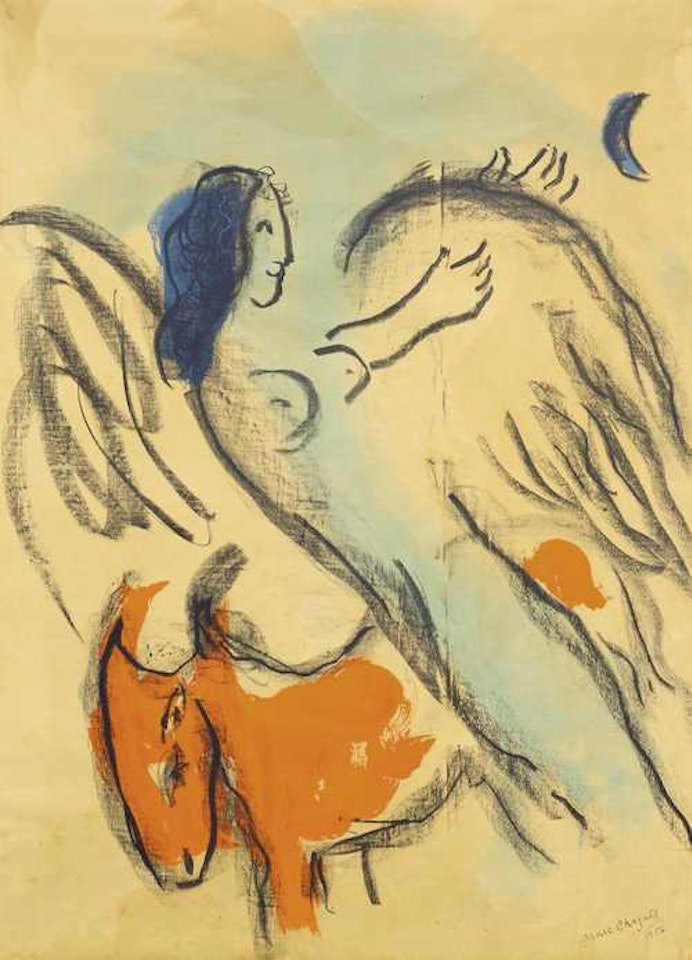L"ange by Marc Chagall