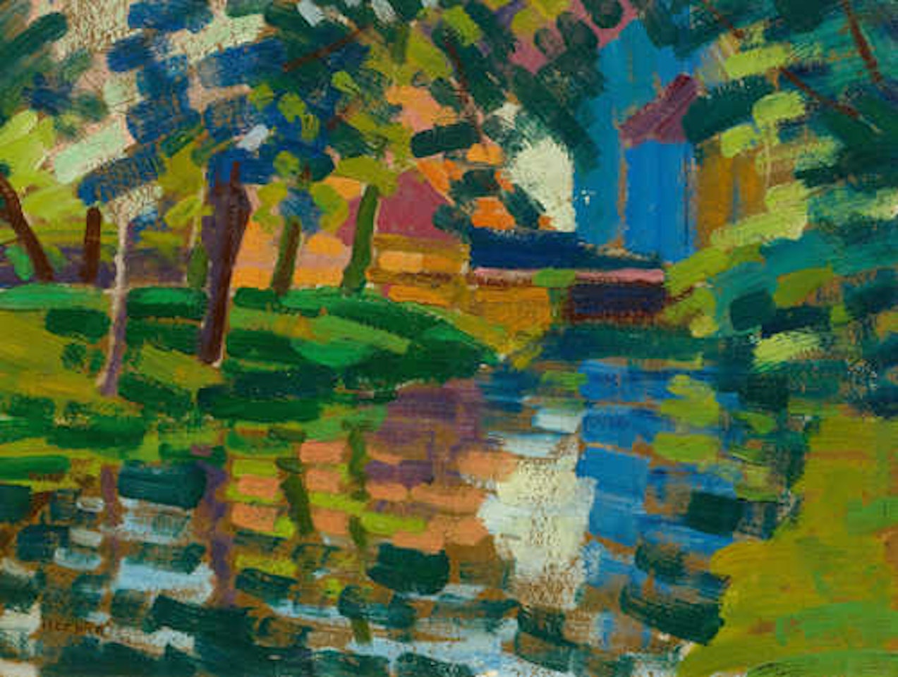 Paysage by Auguste Herbin
