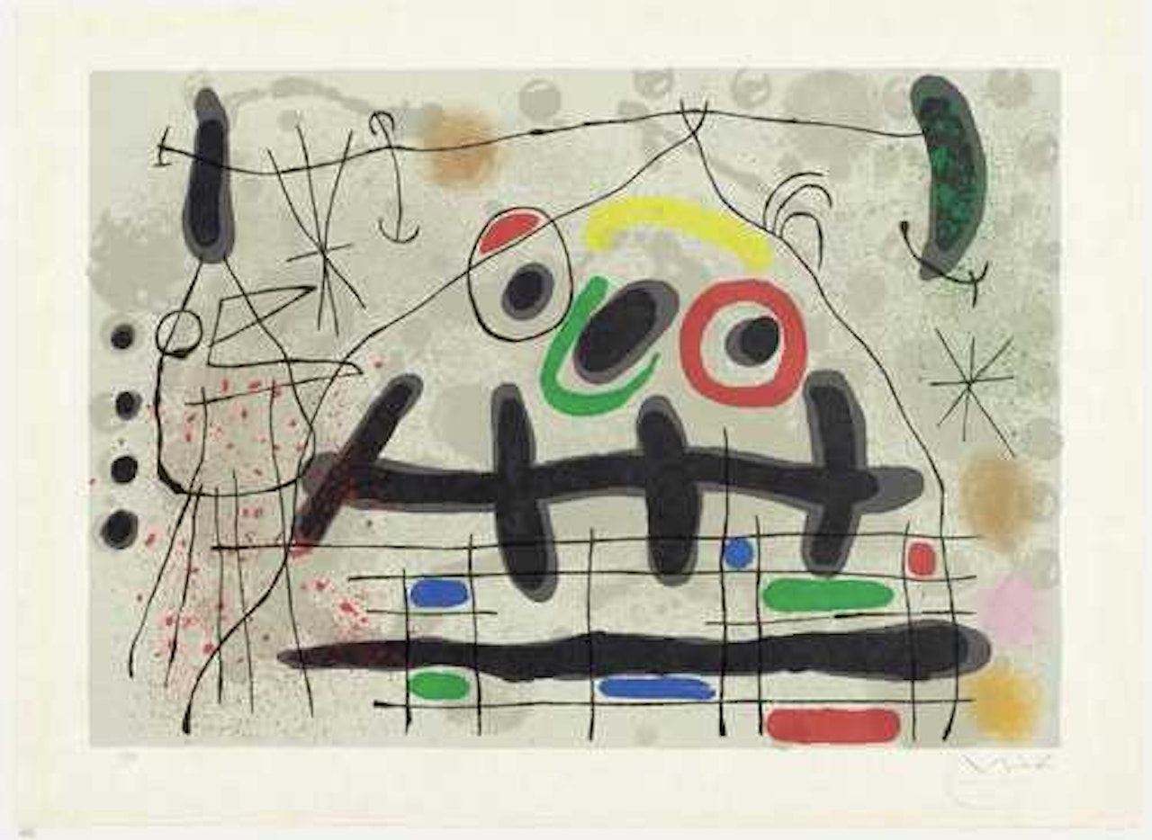 From: Le Lézard aux plumes d"or by Joan Miró