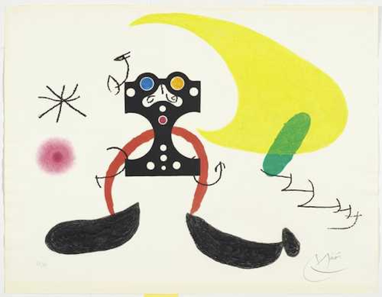 Le Cosmonaute by Joan Miró