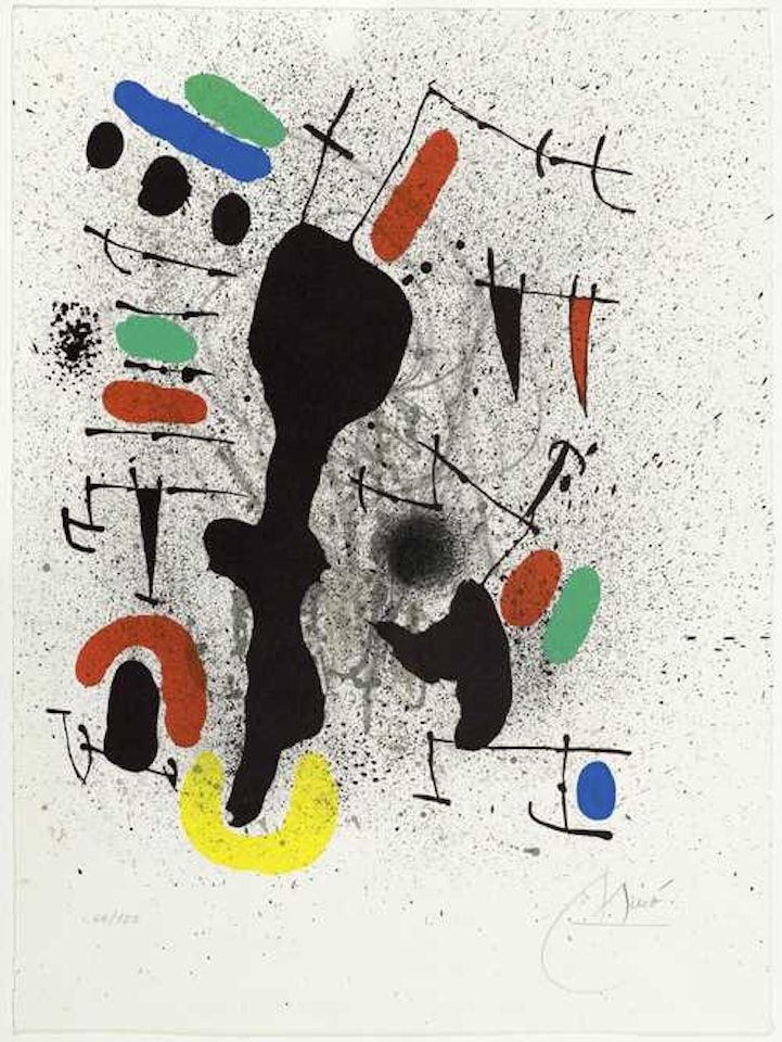 From: Liberté des libertés by Joan Miró