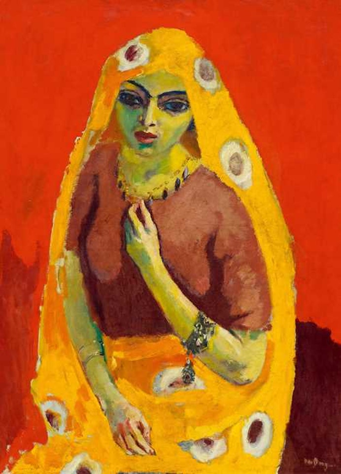 Rouge et Jaune (L"Egyptienne) by Kees van Dongen