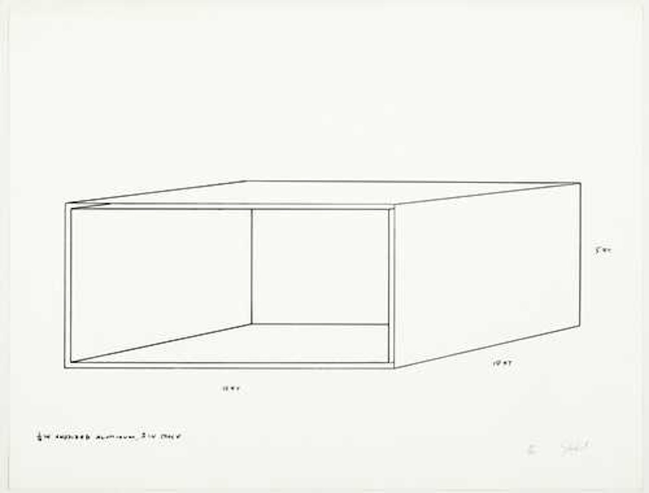Untitled by Donald Judd