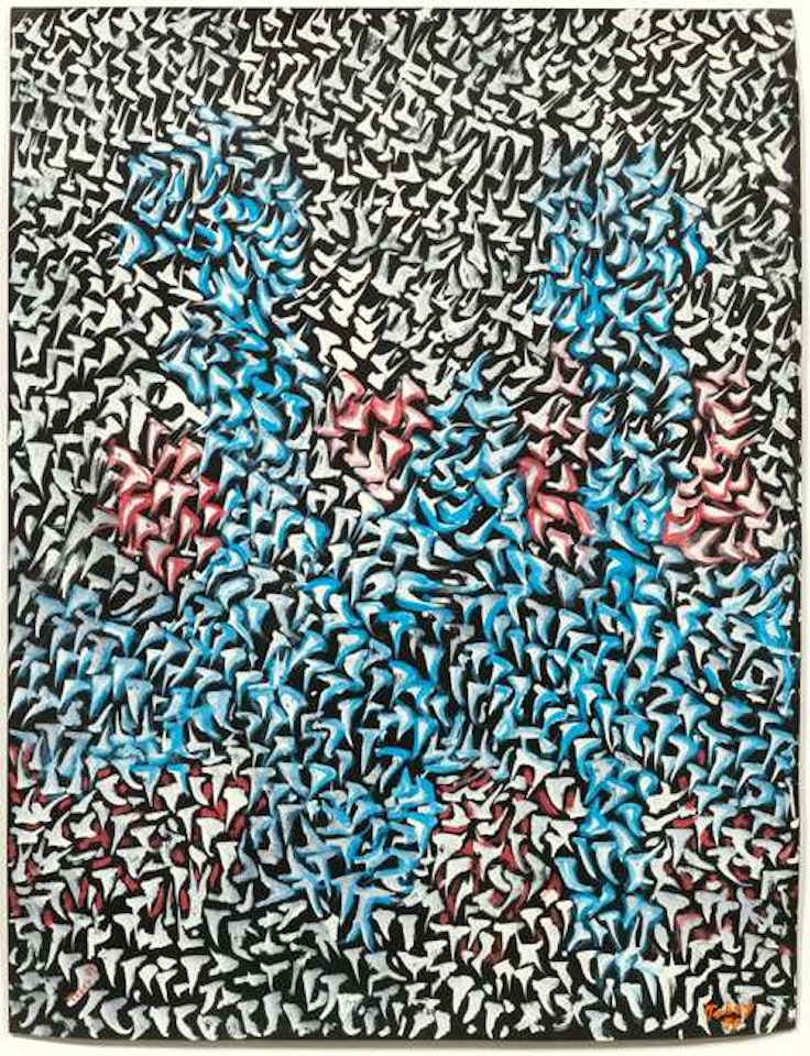Blue Interval by Mark Tobey
