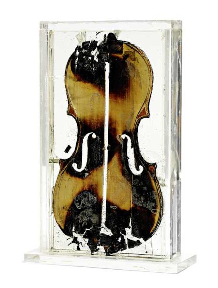 Le dernier petit violon by Arman