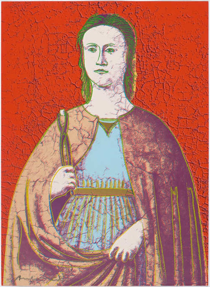 Saint Apollonia by Andy Warhol