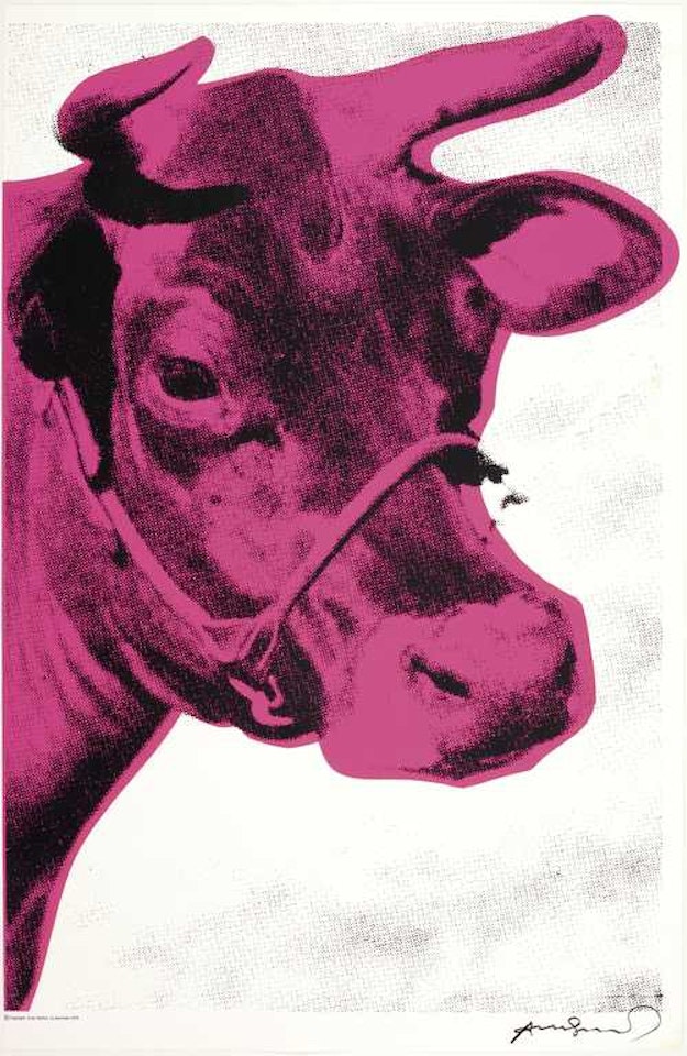 Cow by Andy Warhol