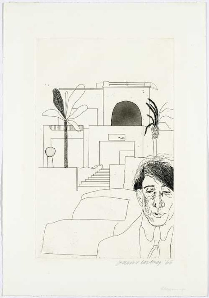 Fourteen poems by C P Cavafy by David Hockney