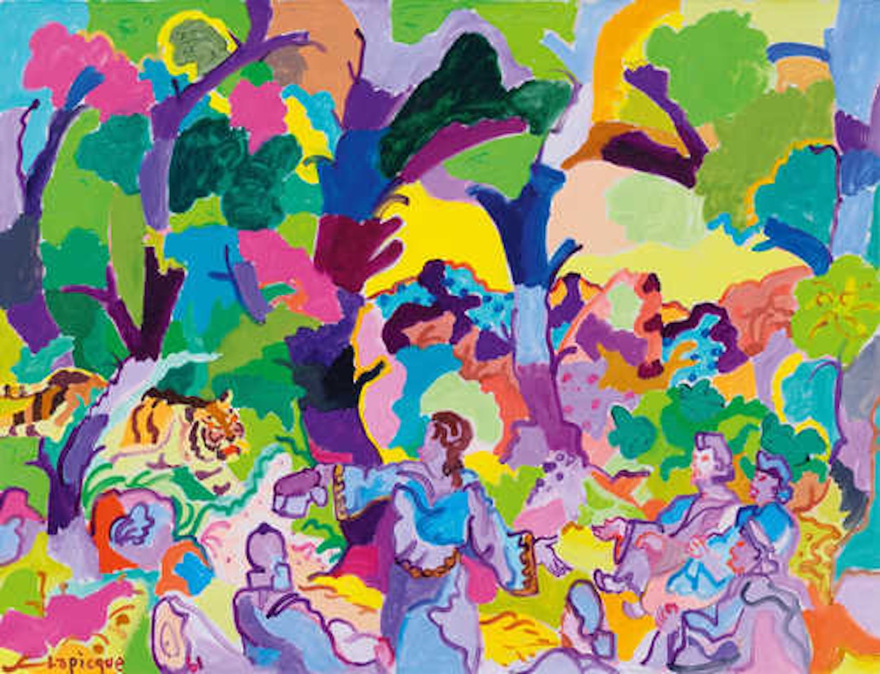L"invitation à la Sagesse by Charles Lapicque