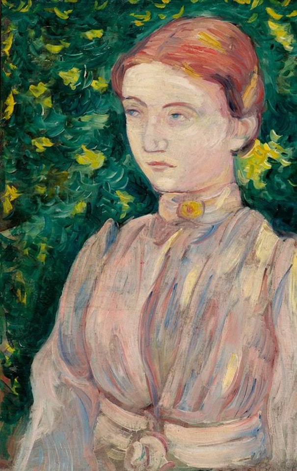 Bildnis der Madeleine Bernard by Emile Bernard