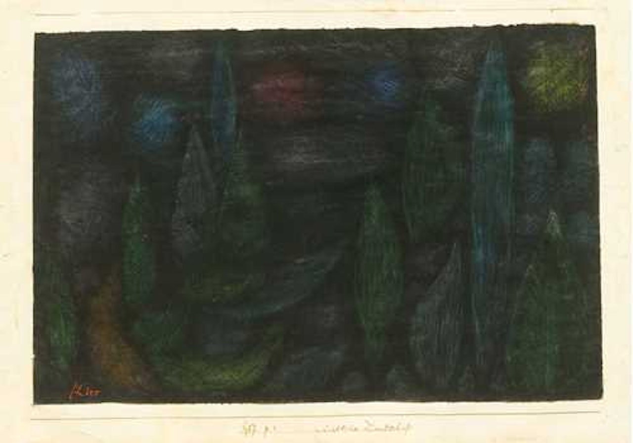 Nächtliche Landschaft by Paul Klee
