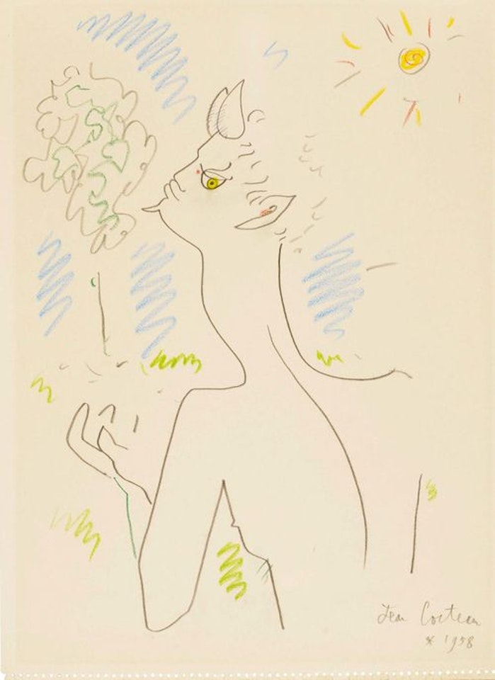 Faun by Jean Cocteau
