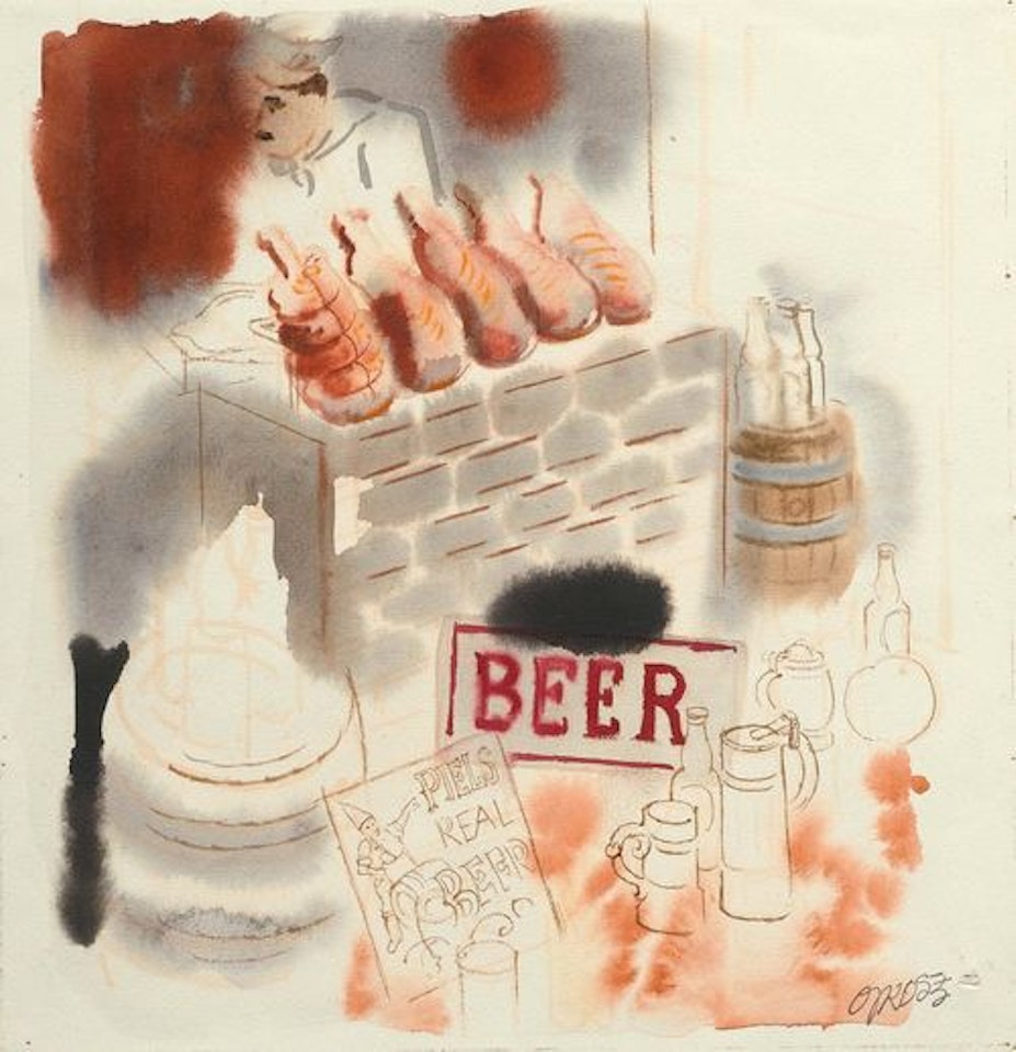 Hotel Cambridge by George Grosz