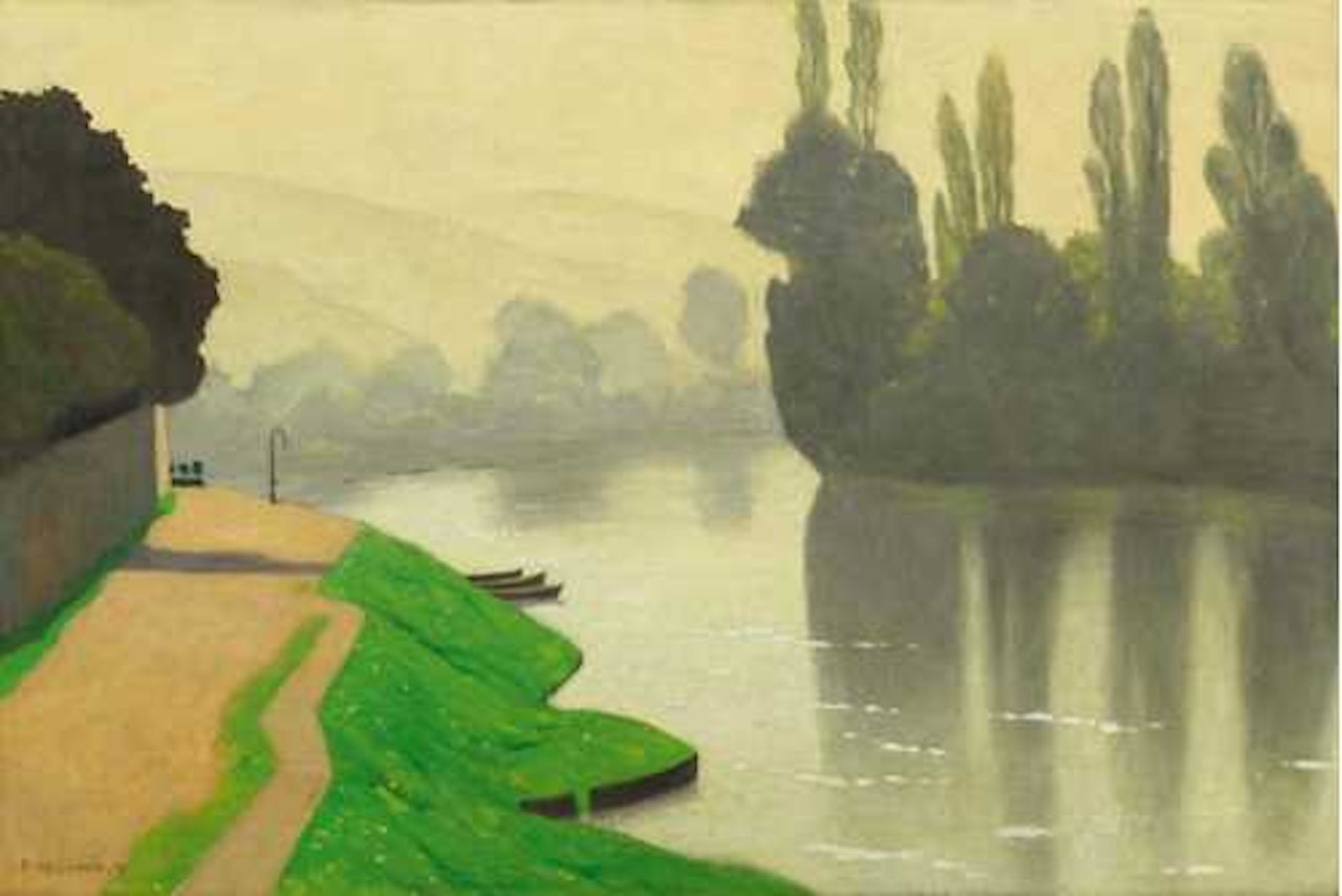 Brume de matin aux Andelys by Félix Vallotton