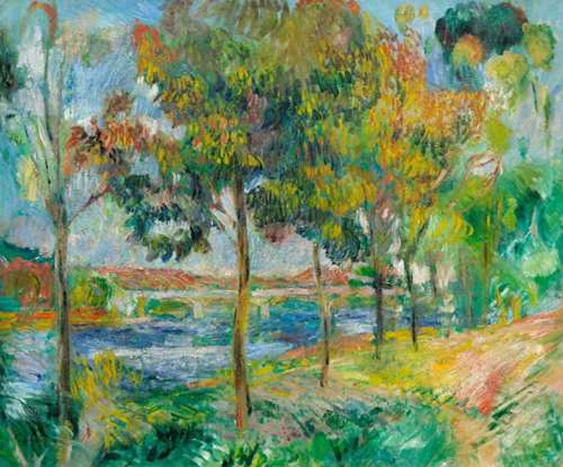 Le Pont d"Argenteuil by Pierre-Auguste Renoir