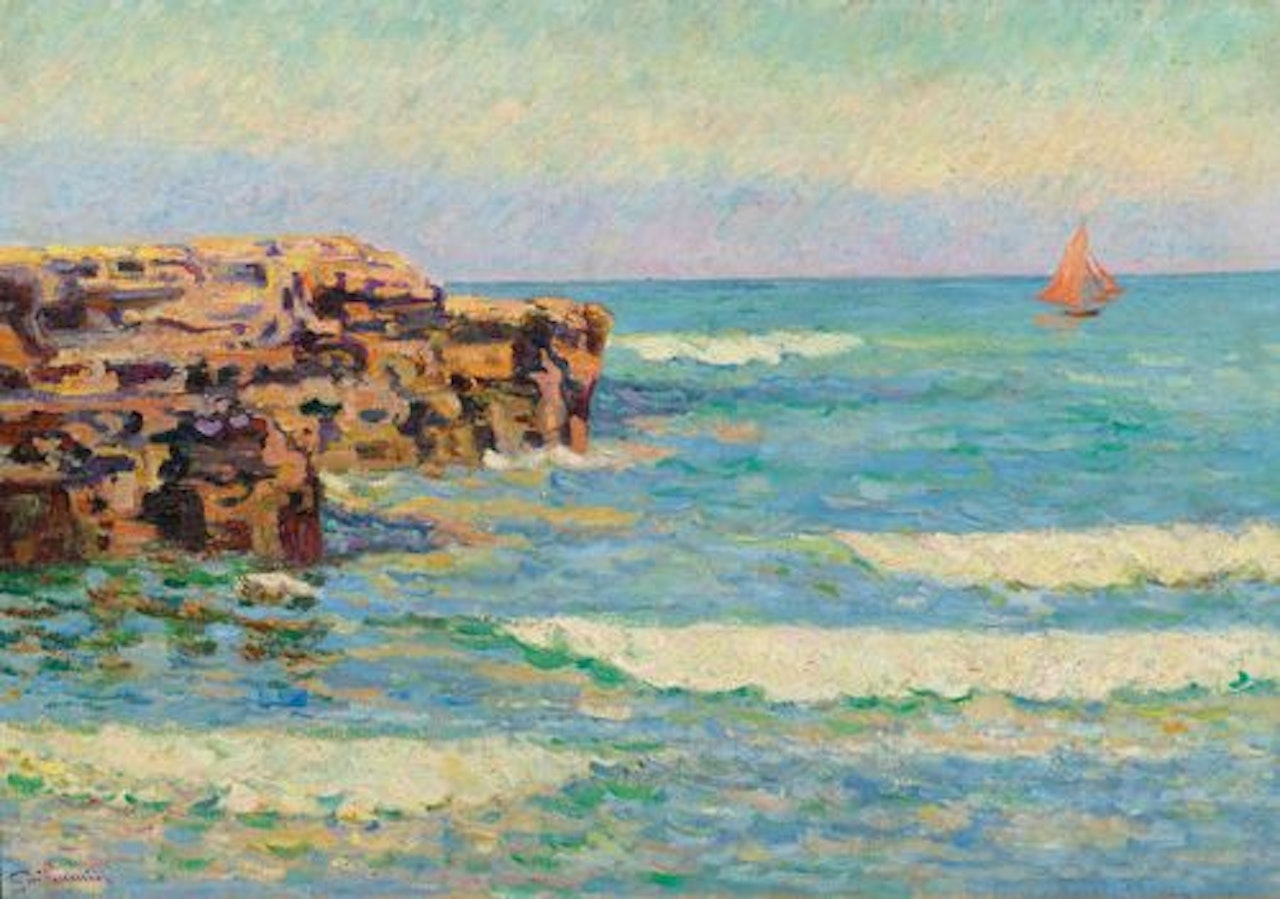 Küstenlandschaft by Armand Guillaumin