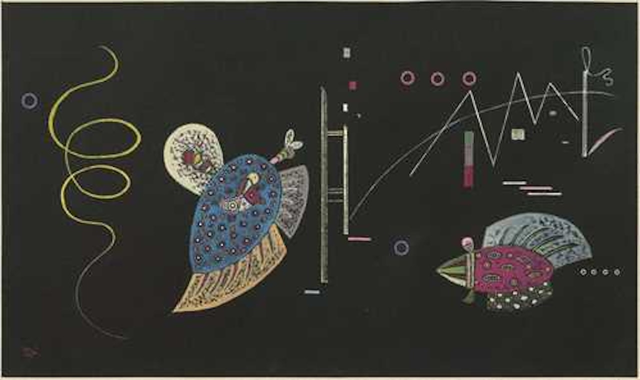 Der Zickzack (LeZigzag) by Wassily Kandinsky
