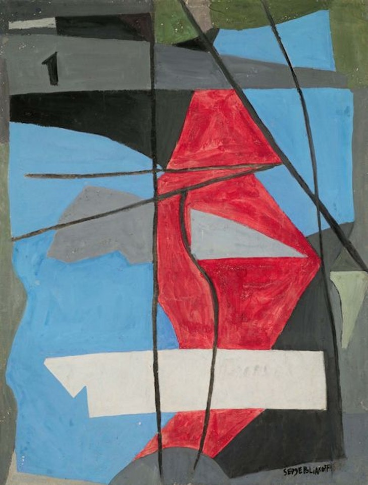Au trait by Serge Poliakoff