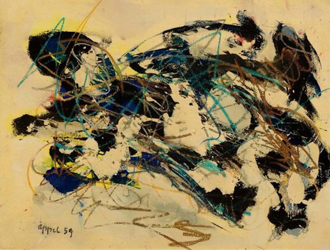Die Rivalen by Karel Appel