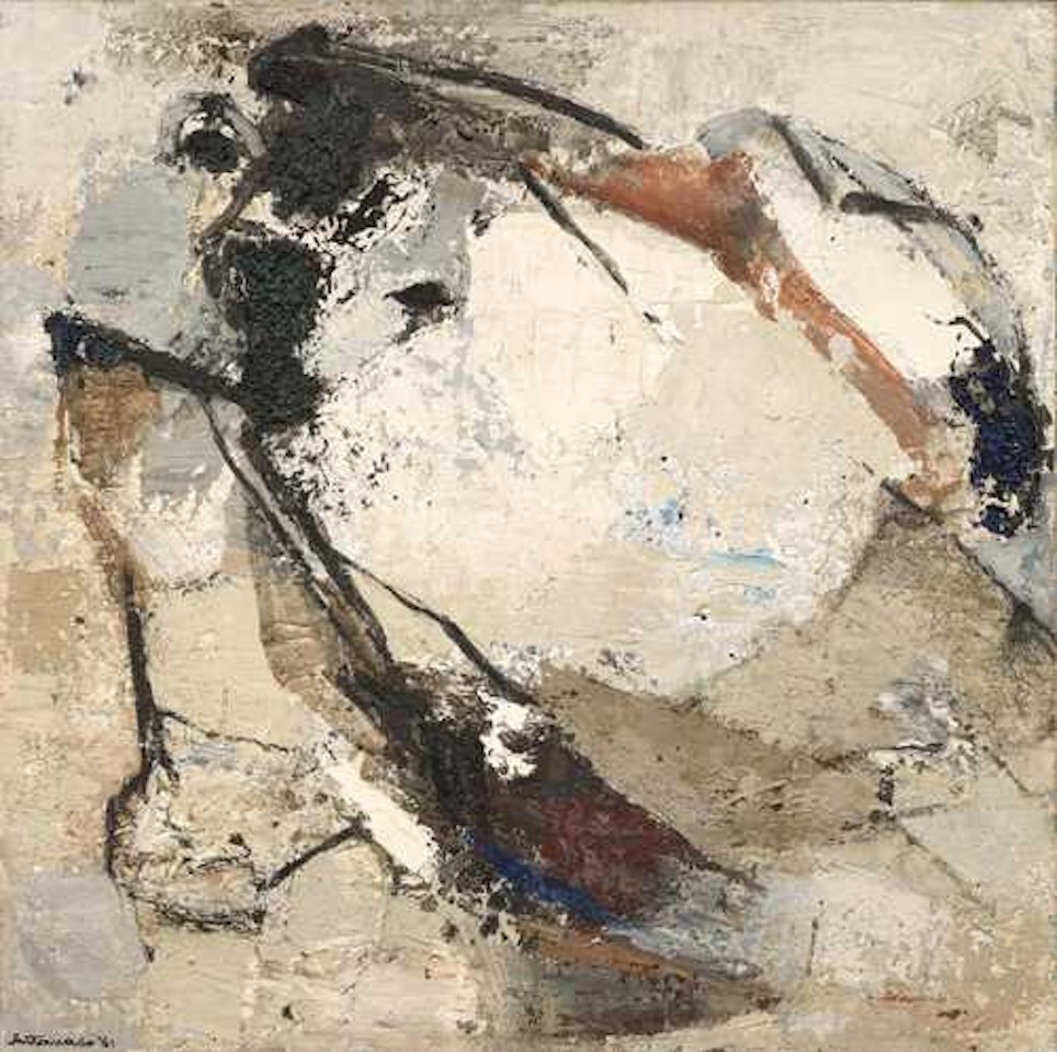 La fuga a Matera by Giuseppe Santomaso