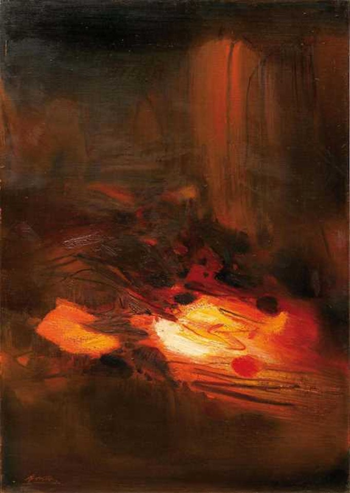 Abstrakte Landschaft by Chu Teh-Chun