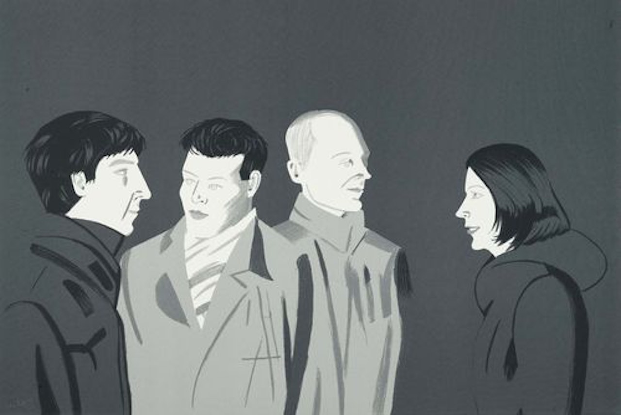 Unfamiliar Image by Alex Katz