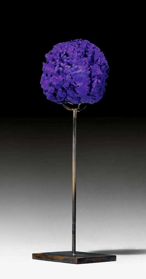 Ohne Titel (Eponge Bleue) by Yves Klein
