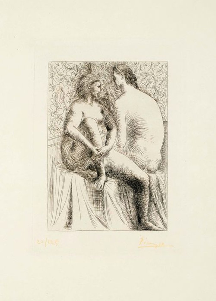 Deux femmes nues by Pablo Picasso