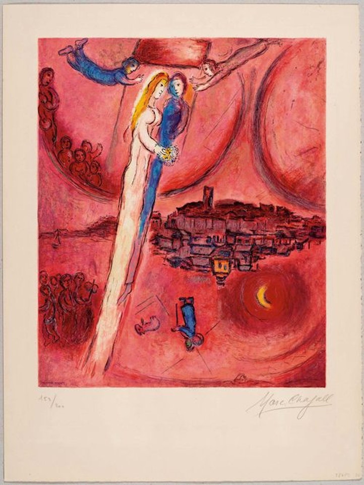 Le cantique des cantiques by Marc Chagall
