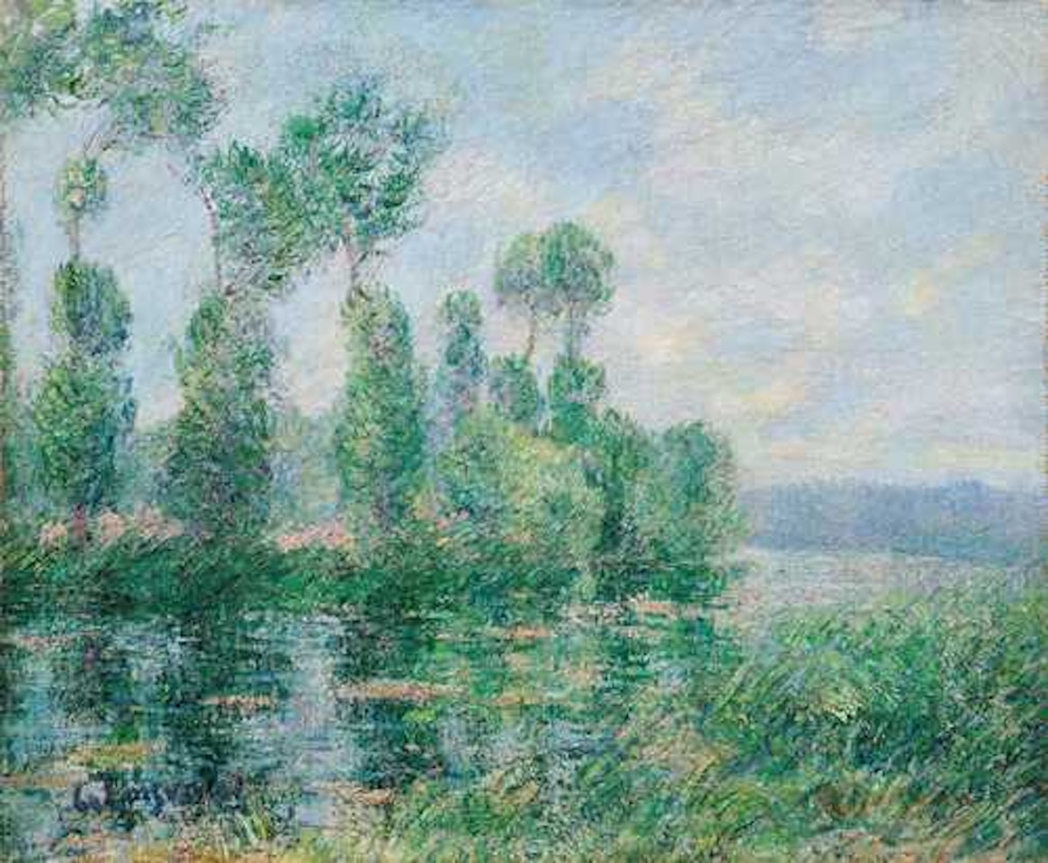Bords de l"Eure by Gustave Loiseau