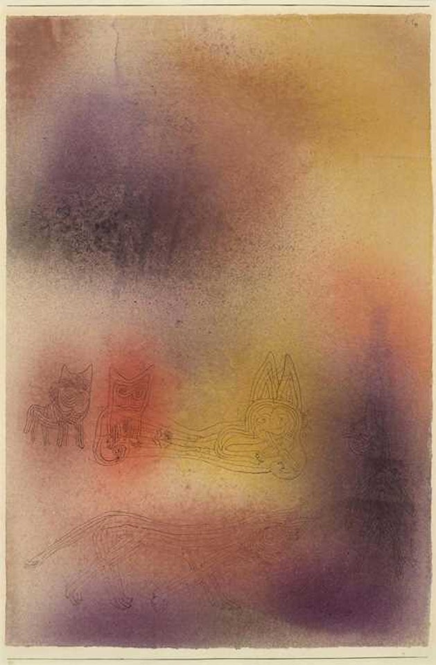 Grausame Tiere by Paul Klee