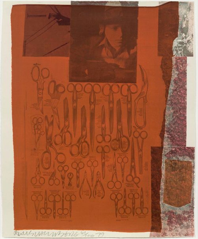 More distant visible part of the sea by Robert Rauschenberg