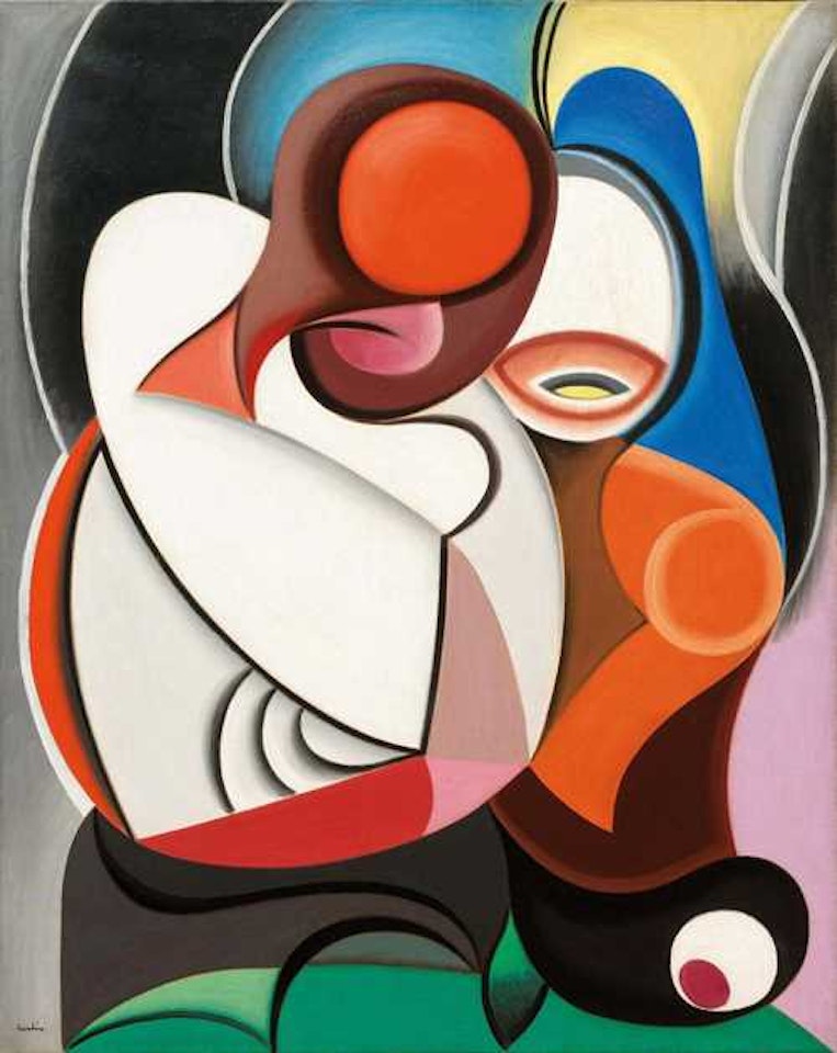 Composition by Auguste Herbin