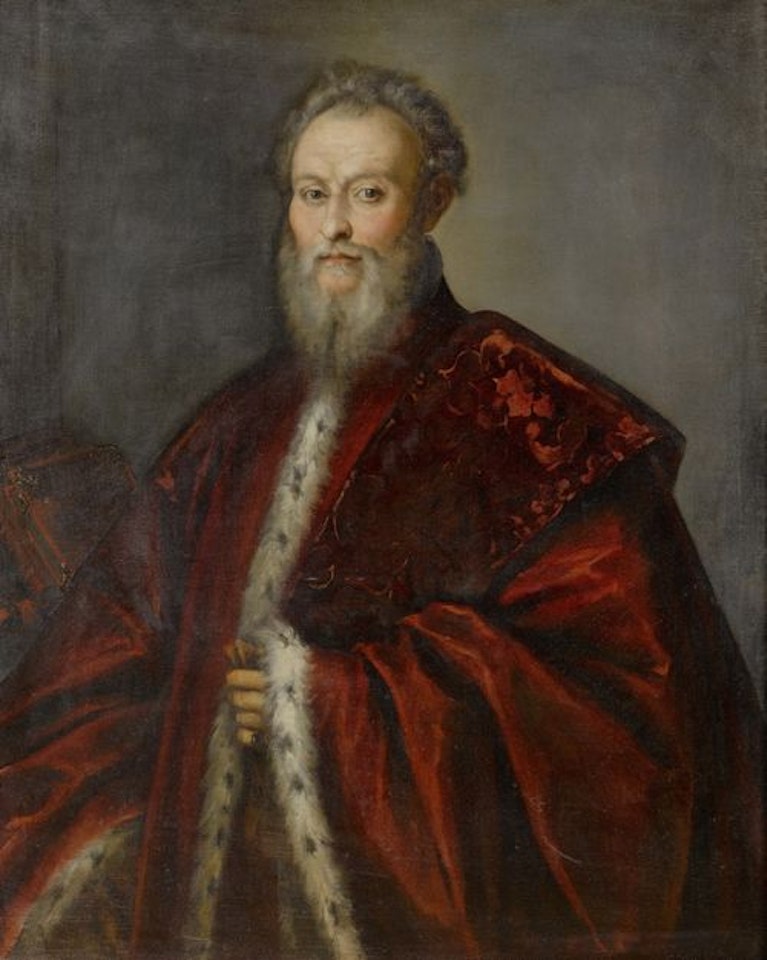 Portrait of Lorenzo Capello, prefect of the city of Brescia by Venetian School