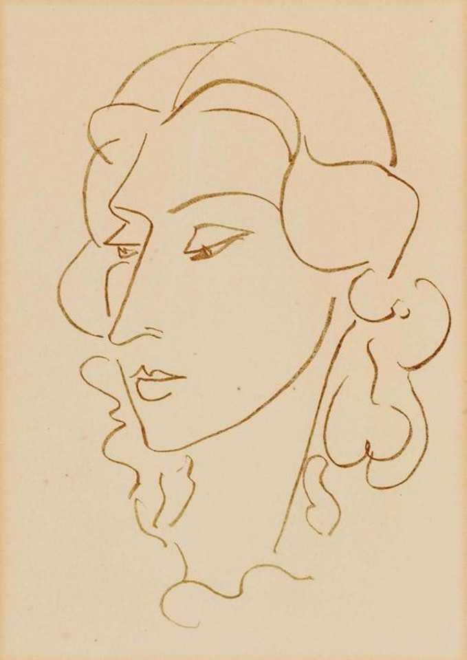Studie zu Ronsard by Henri Matisse