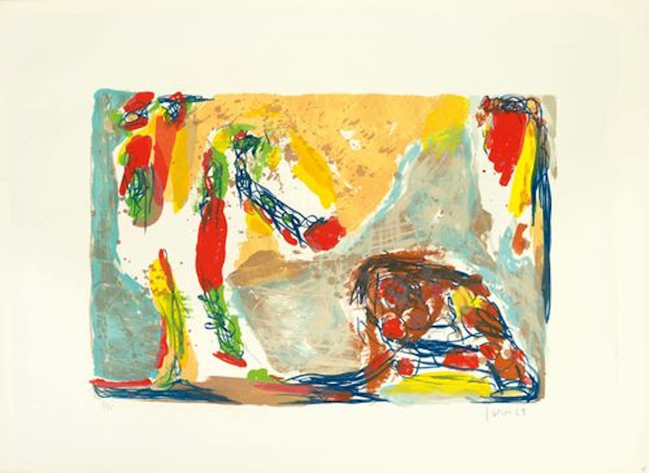 9 Graphoglyptic Intimacies by Asger Jorn