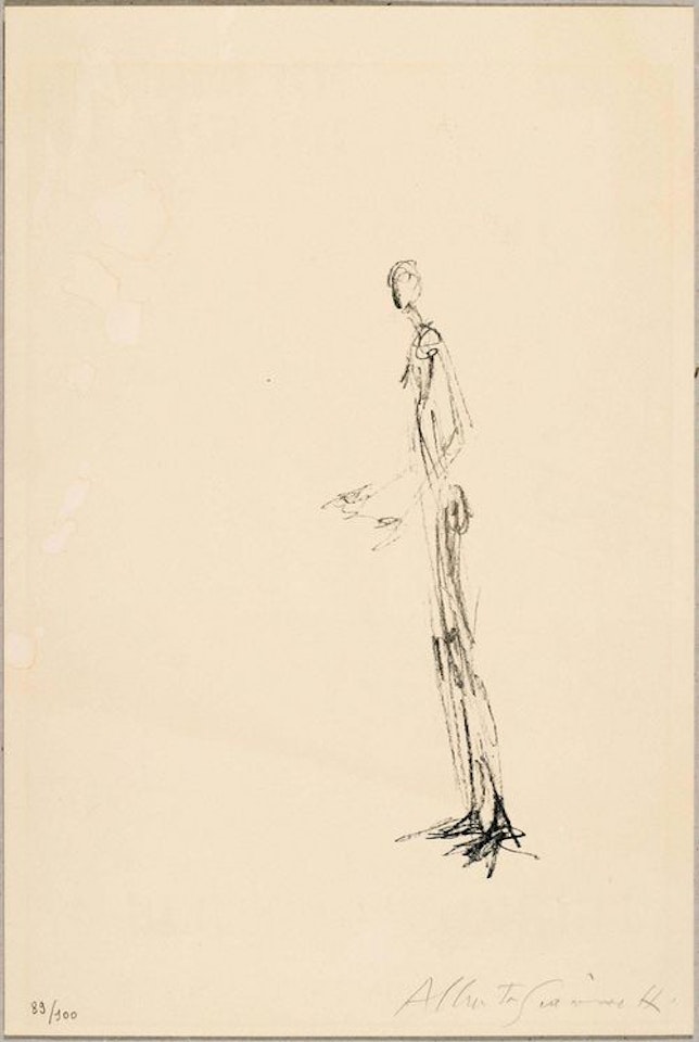 Homme debout by Alberto Giacometti