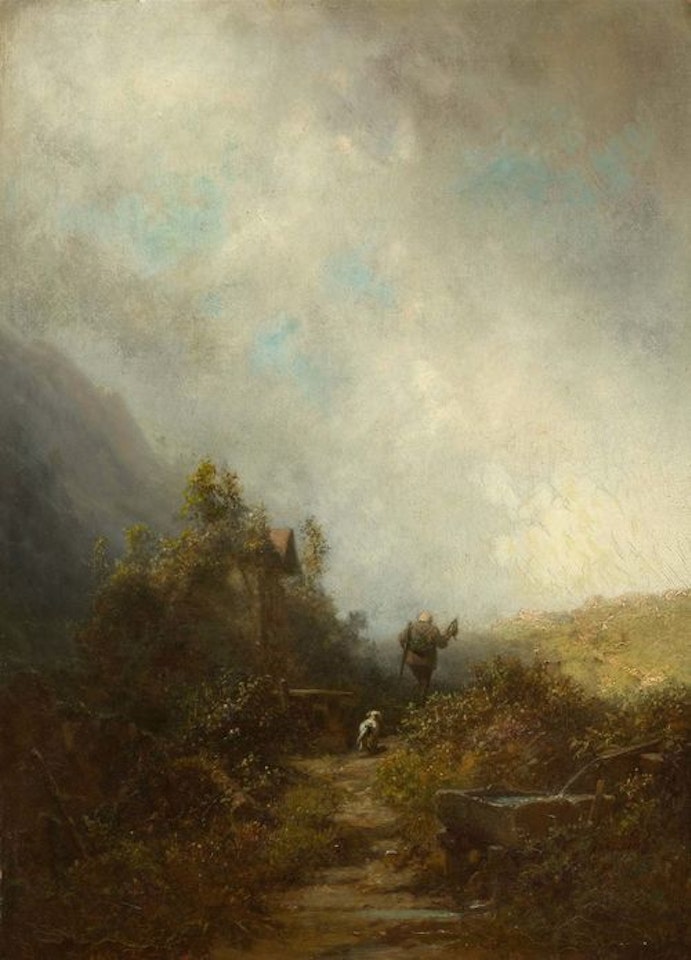 Old hunter by Carl Spitzweg