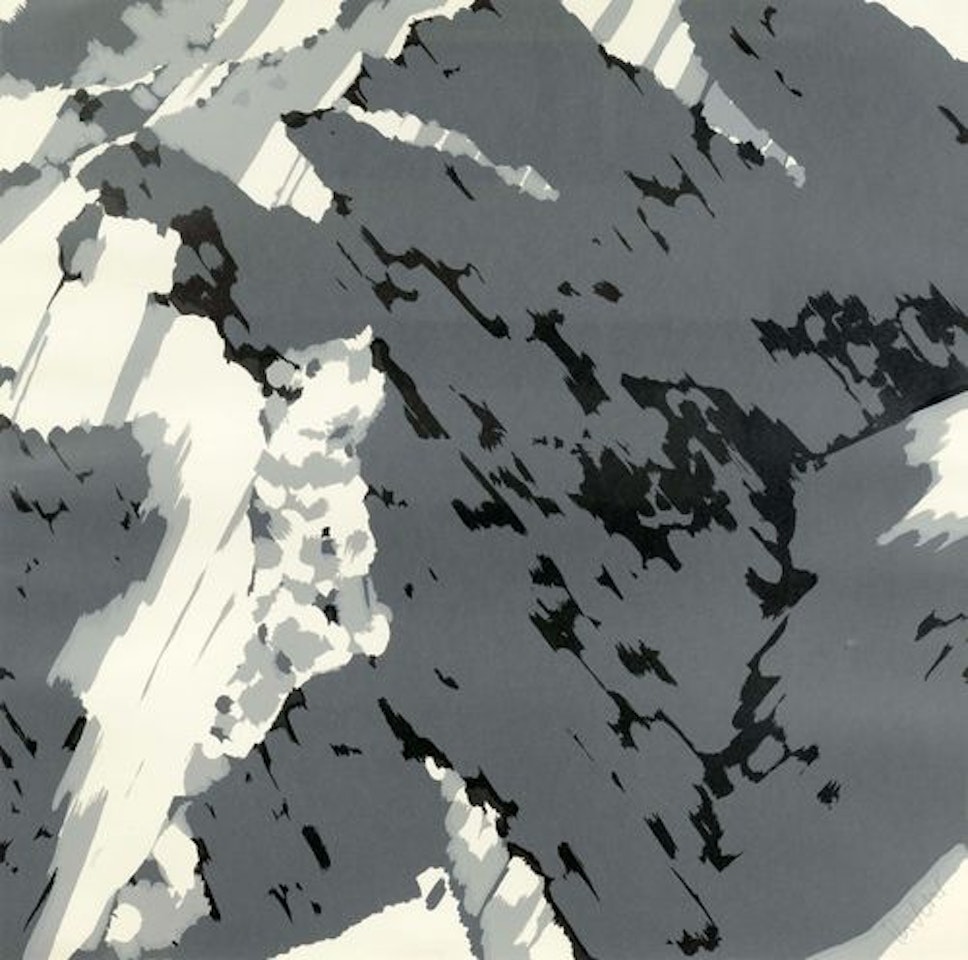 Swiss Alps II by Gerhard Richter