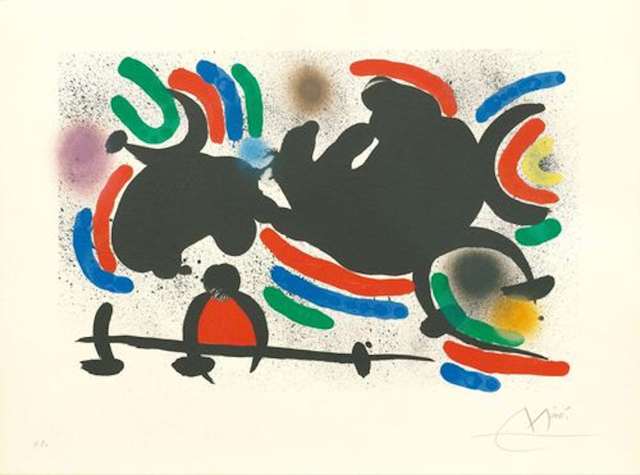 Lithopraphe I. by Joan Miró