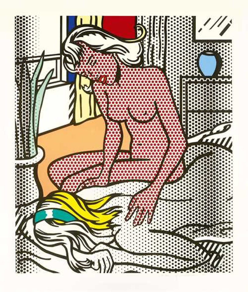 Two nudes by Roy Lichtenstein