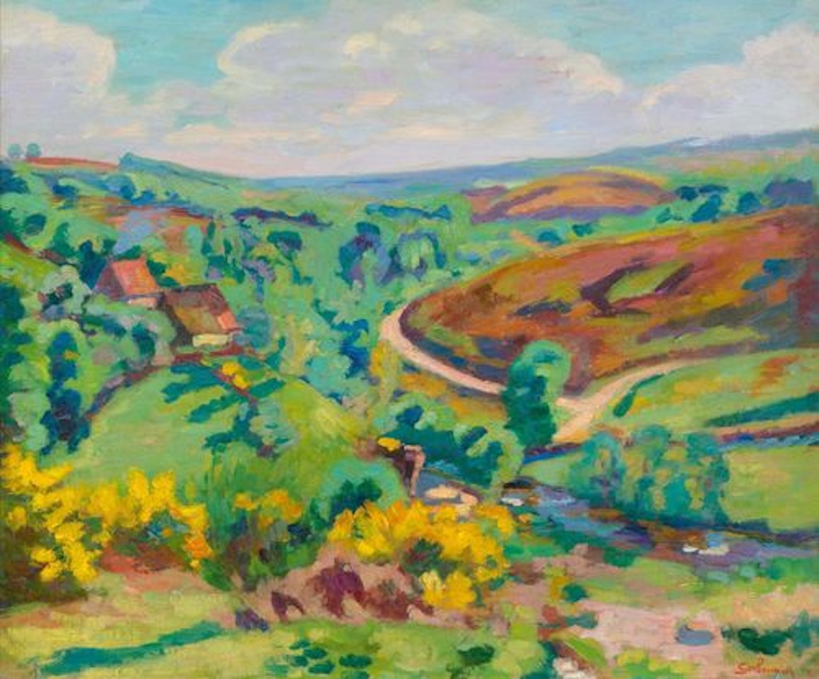 Paysage de la Creuse by Armand Guillaumin