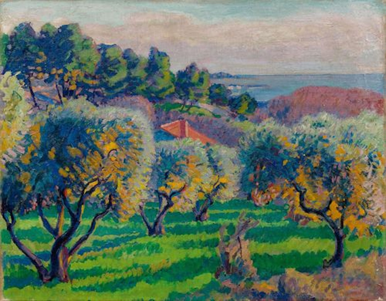 La mer à Saint-Palais by Armand Guillaumin