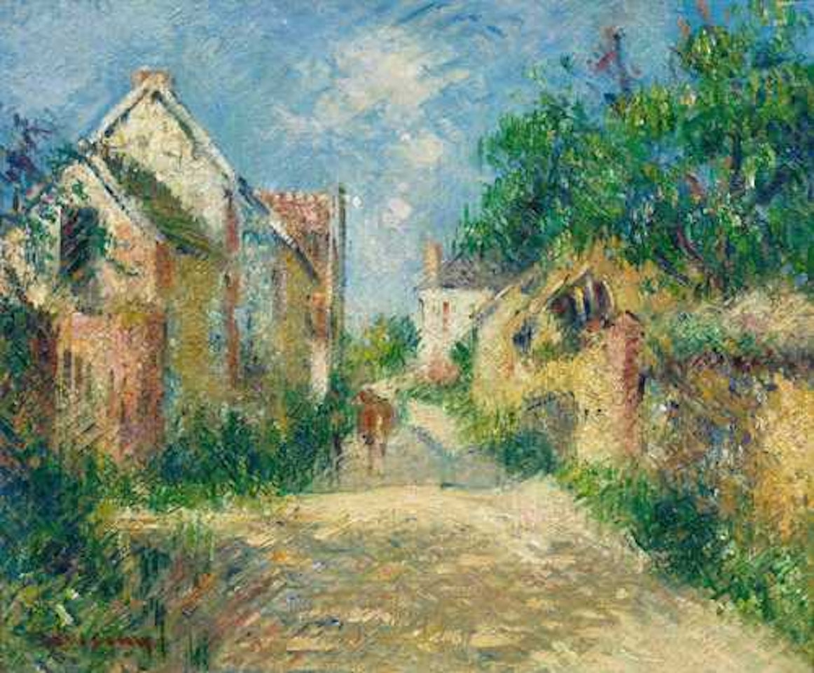 Rue à incarville by Gustave Loiseau