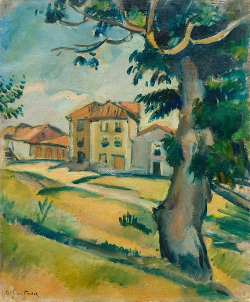 Paysage avec Maison by Othon Friesz